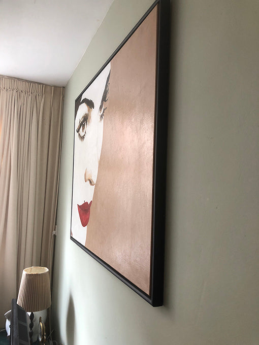Contemporary portraited painted by Dutch artist Colette van Ojik