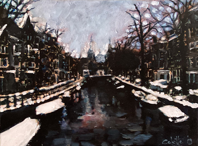 Snowy Amsterdam | Colette van Ojik
